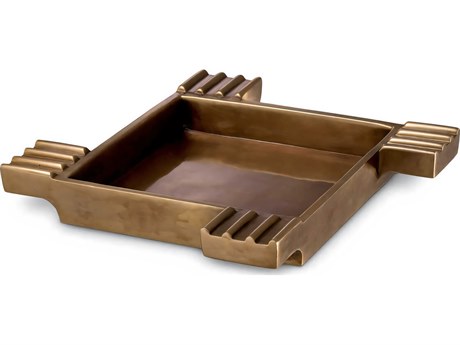 Eichholtz Mack Vintage Brass Ashtray
