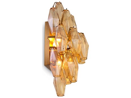 Eichholtz Benini Antique Brass Wall Lamp