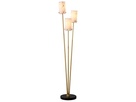 Eichholtz Rodolpho Antique Brass Floor Lamp