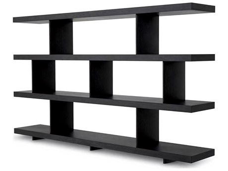 Eichholtz Brett Charcoal Grey Oak Veneer Cabinet