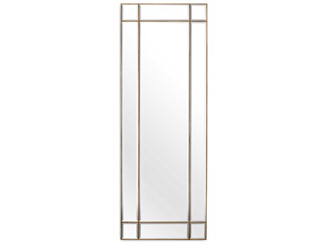 Eichholtz Beaumont Rectangular Vintage Brass Mirror