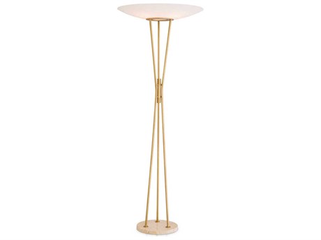 Eichholtz Collina Antique Brass Floor Lamp