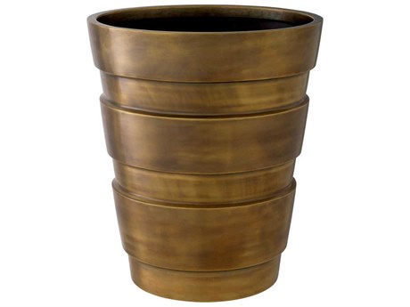 Eichholtz Apex Vintage Brass Planter
