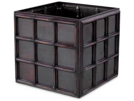 Eichholtz Grid Antique Bronze Planter