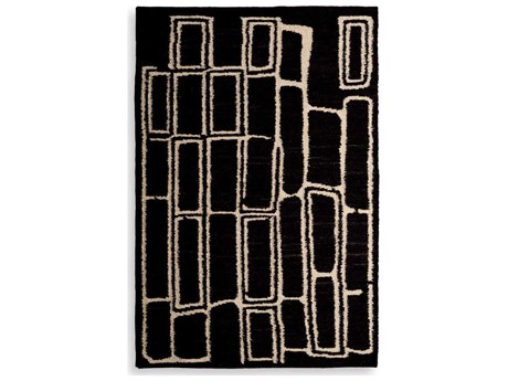 Eichholtz Vava Black Ivory Rug