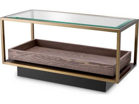 Eichholtz Roxton Brushed Brass Side Table