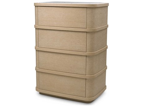 Eichholtz Dresser Cabana Tall Washed Oak Veneer Drawer