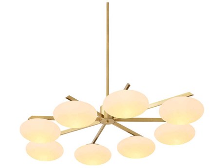 Eichholtz Evergreen Double Antique Brass Chandelier