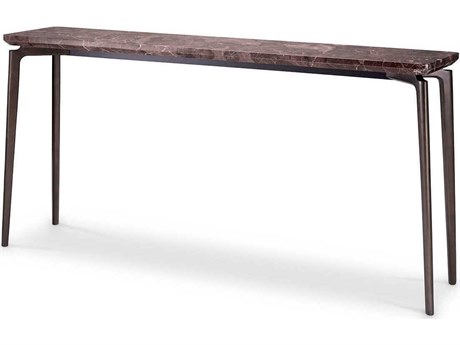 Eichholtz White House Brown Marble Console Table