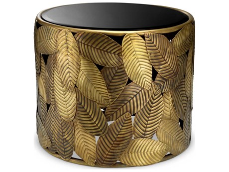 Eichholtz Botanico Vintage Brass Side Table