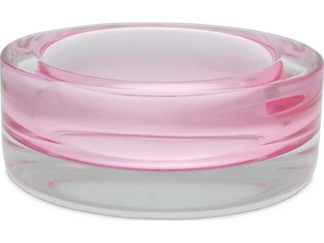Ethnicraft Bowl Marcellus Light Pink Glass