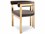 Eichholtz Clubhouse Blue Velvet Upholstered Arm Dining Chair  EICA112299