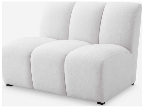 Eichholtz Lando Avalon White Black Feet Upholstered Modular