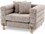 Eichholtz York Gray Velvet Chair and a Half  EICA114344