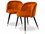 Eichholtz Chloe Black Upholstered Armless Dining Chair Set of 2  EICA114859