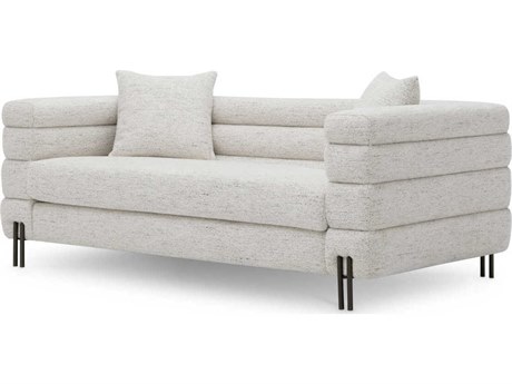 Eichholtz York White Upholstered Sofa