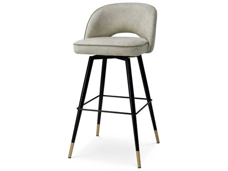 Eichholtz Cliff Upholstered Bar Stool Set of 2