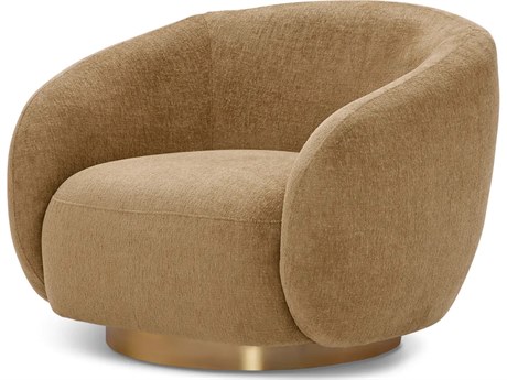 Eichholtz Brice Swivel Chair in Hastings Camel