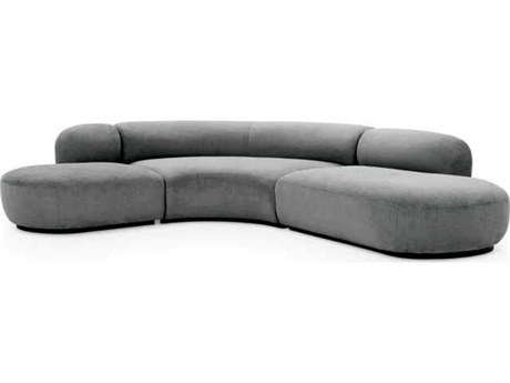 Eichholtz Bjorn Gray Upholstered Sectional Sofa