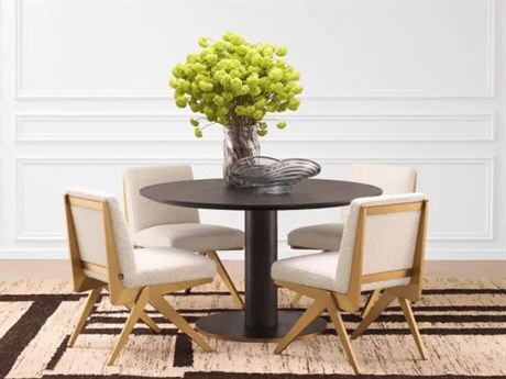 Eichholtz Fico Oak Wood Dining Room Set