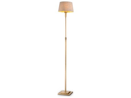 Eichholtz Tryon Brushed Brass Floor Lamp
