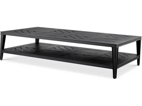 Eichholtz Outdoor Black Finish Coffee Table