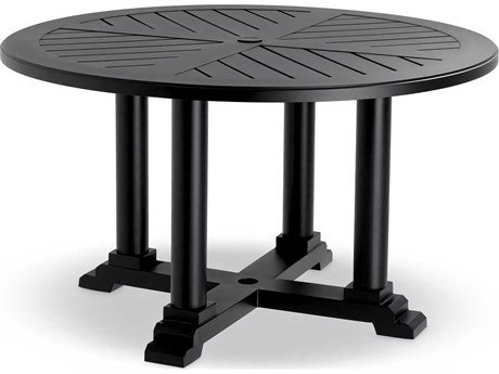 Eichholtz Outdoor Black Finish Dining Table