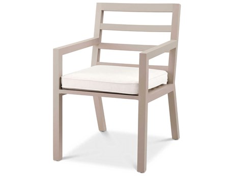 Eichholtz Outdoor Sand Finish Sunbrella Canvas Dining Chair