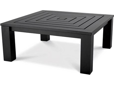 Eichholtz Outdoor Black Finish Coffee Table