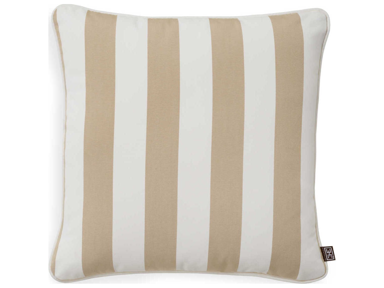 Eichholtz Outdoor Throw Pillows Florent Beige Pillow