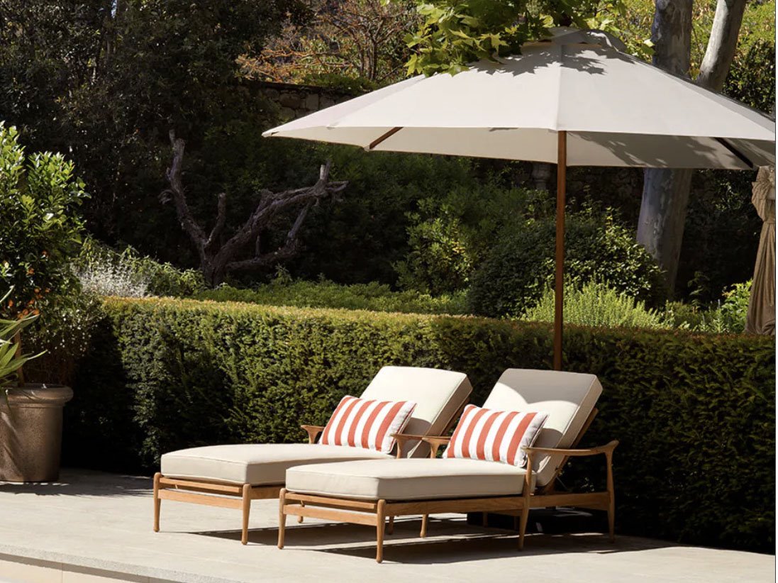 Eichholtz Outdoor Manzo Teak Lounge Set