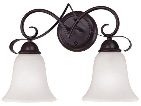 Elk Home Brighton 2-Light Oil Rubbed Bronze Traditional Vanity Light