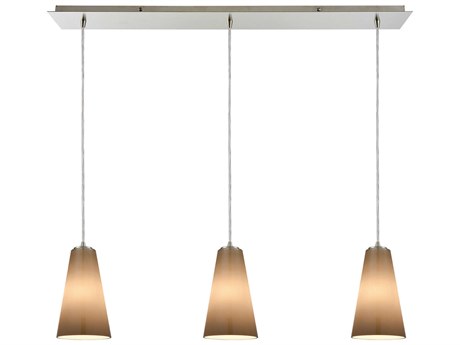 Elk Home Connor 3-Light Satin Nickel Island Pendant