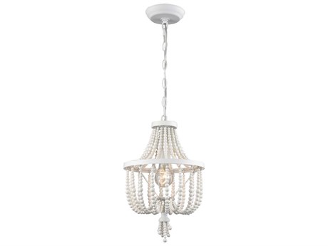 Elk Home Virgin Queen 1-Light White Mini Pendant