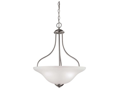 Elk Home Conway 3-Light Brushed Nickel Bowl Pendant