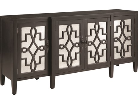 Elk Home Lawrence 72" Black Credenza Sideboard