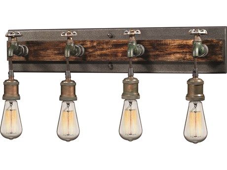 Elk Home Jonas 4-Light Brown Vanity Light