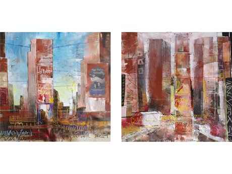 Elk Home New York City-IV Canvas Wall Art