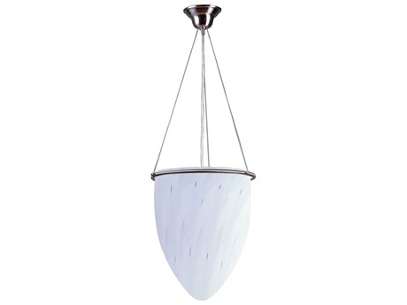 Elk Home Uovo 1-Light Satin Nickel White Pendant