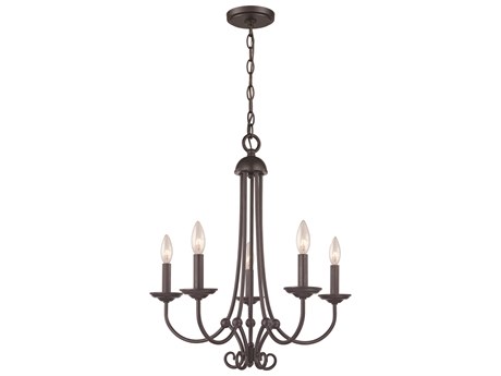 Elk Home Williamsport 5-Light Oil Rubbed Bronze Candelabra Chandelier