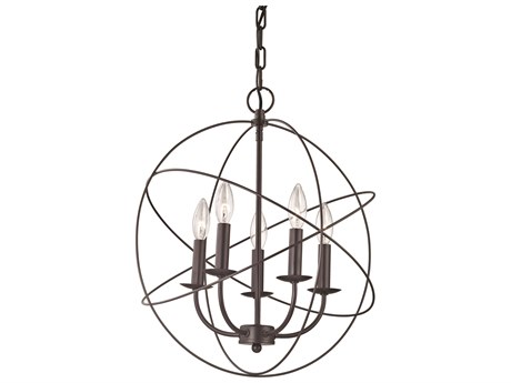 Elk Home Williamsport 5-Light Oil Rubbed Bronze Candelabra Chandelier