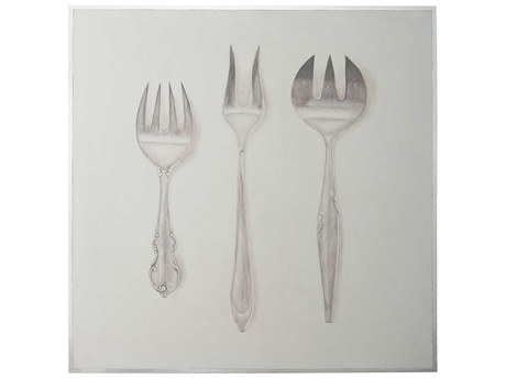 Elk Home Silver Service Canvas Wall Art