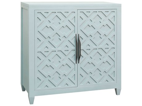Elk Home Aqua Blue Accent Chest