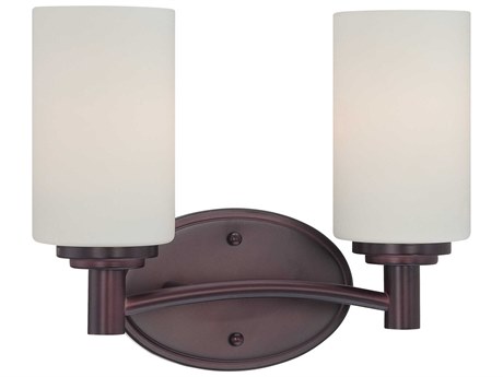 Elk Home Pittman 2-Light Sienna Bronze Vanity Light