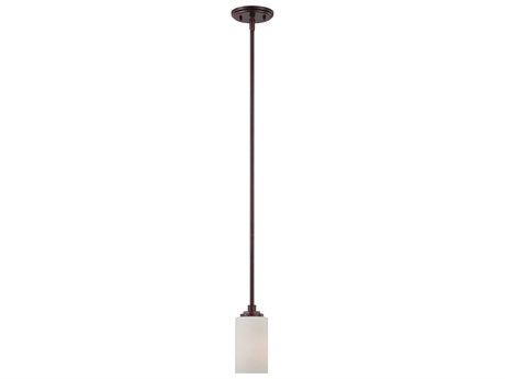 Elk Home Pittman 1-Light Sienna Bronze Cylinder Mini Pendant