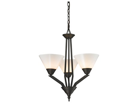 Elk Home Tribecca 3-Light Oil Rubbed Bronze Candelabra Chandelier