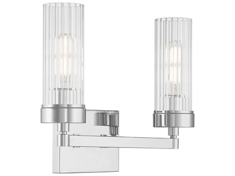 Elk Home Lida 2-Light Chrome Vanity Light