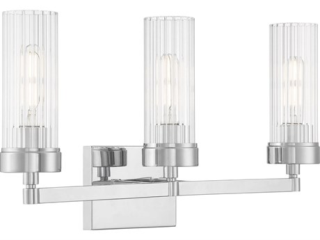 Elk Home Lida 3-Light Chrome Vanity Light