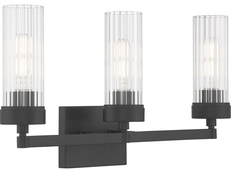 Elk Home Lida 3-Light Matte Black Vanity Light