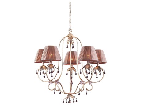 Elk Home Olivissa 5-Light Silver Empire Chandelier